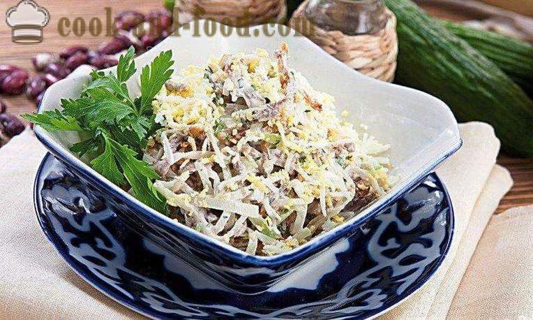 Cuisine ouzbek: salade « Tachkent » - recettes vidéo à la maison