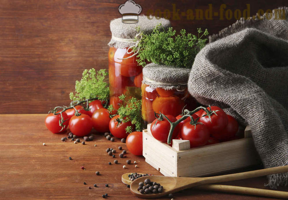 Les tomates pour l'hiver: 5 recettes préparations domestiques - recettes vidéo à la maison