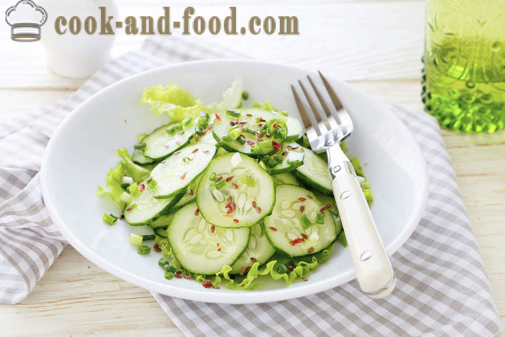 Salades de concombre santé