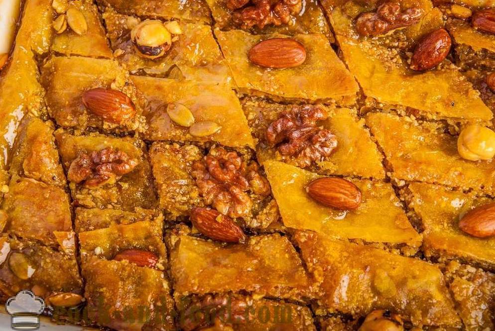 Sweets « Magnifique siècle »: baklava, lokum et sorbets - recettes vidéo à la maison