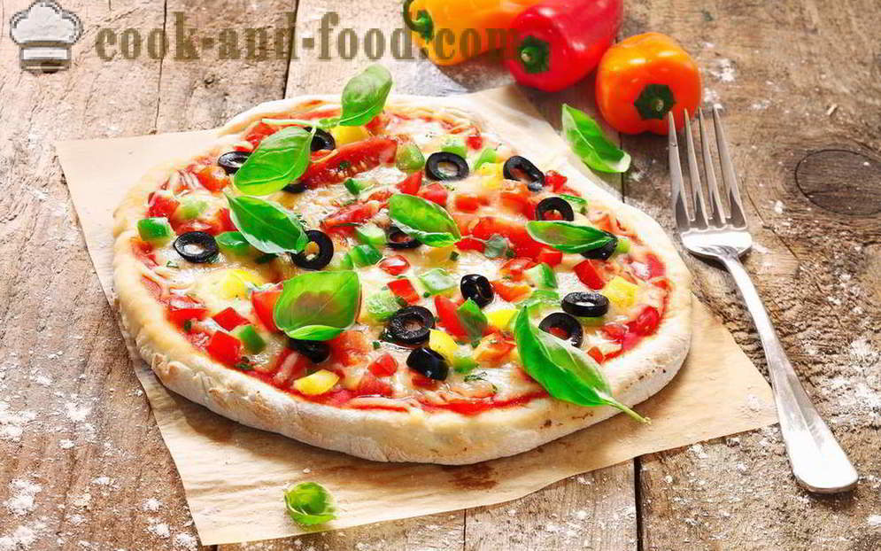 Recette de la pâte et la sauce à pizza par Jamie Oliver