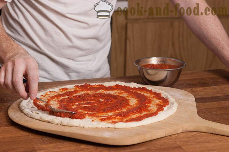 Recette de la pâte et la sauce à pizza par Jamie Oliver