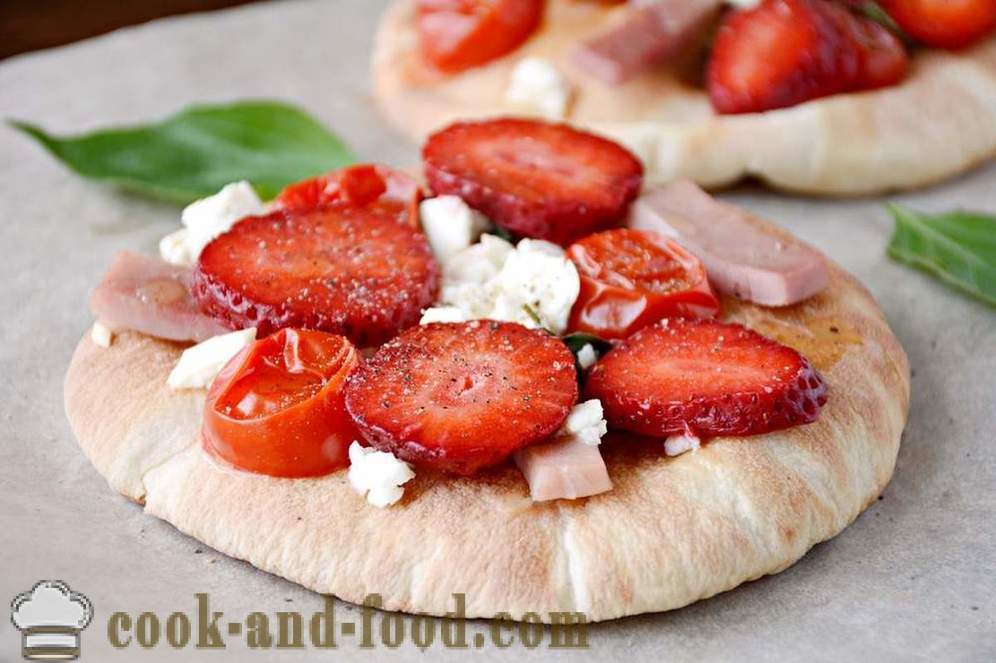 Pizza, soupe et gâteau aux fraises pour le déjeuner - recettes vidéo à la maison