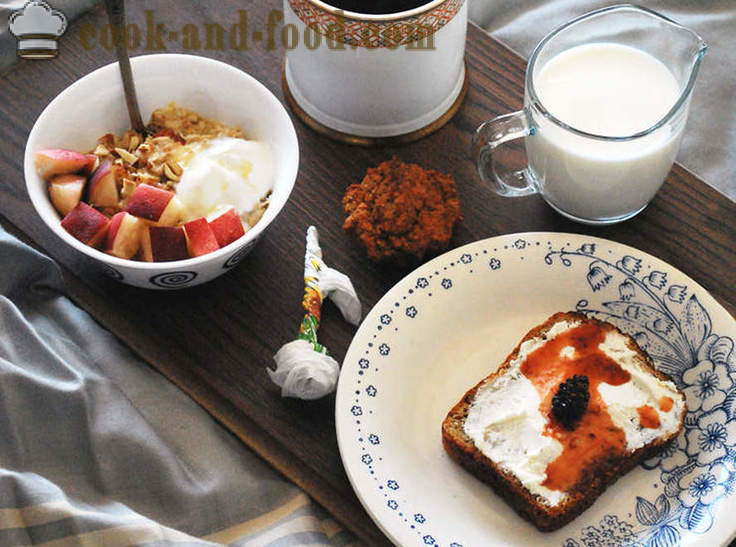 Le petit-déjeuner idéal: sept recettes simples - recettes vidéo à la maison